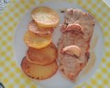 Foto del paso 7 de la receta: Filetes de ternera con patatas asadas a la sartén