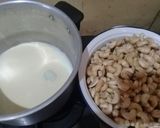 Foto langkah ke 1 dari resep Kacang Mete rasa Susu Manis beraroma Vanila.