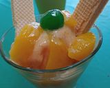 Foto del paso 6 de la receta: HELADO DE DURAZNO🍑,PELONES Y JUGO 🍑 DE 😍😍😍🍊NARANJA🍊