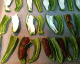 Foto del paso 2 de la receta: Pimientos de Padrón rellenos