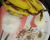A picture of step 1 of Atta Banana pancake.