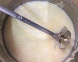 A picture of step 1 of Kadhi pakora.