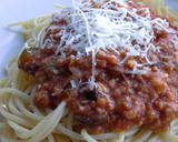 Foto del paso 5 de la receta: Spaguetti con boloñesa de verduras