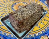 Une image de l'étape 11 de Pain de viande à la quinoa, œufs et emmental.