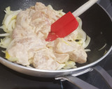 Foto del paso 3 de la receta: Pechuga de pollo con papaya al wok
