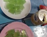 Foto langkah ke 4 dari resep Agar agar Jajanan jadul waktu sd.