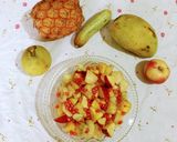 A picture of step 3 of Mixed Fruit Chat.