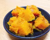 A picture of step 2 of Pumpkin Stew.