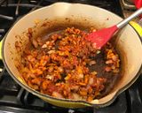 A picture of step 3 of Three Bean Chili.