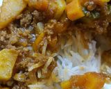 صورة لخطوة 6 من وصفة صينيه رز بللحم المفروم