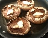 A picture of step 2 of Portobello Mushroom on Toast.
