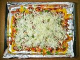 Nachos Supreme with Kidney Beans and Veggies