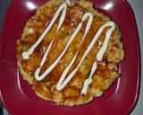 Foto langkah ke 8 dari resep Okonomiyaki Seafood Salmon Sederhana.