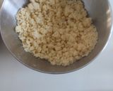 Une image de l'étape 2 de Crumble aux pommes et chocolat.