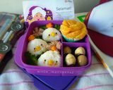 Foto langkah ke 7 dari resep Bento Chick.