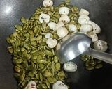 A picture of step 2 of Masala Roasted Pumpkin Seeds.