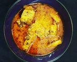 A picture of step 8 of Veth Chaman (Kashimiri style paneer).