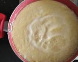 A picture of step 7 of Kesar Kalakand.