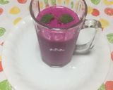 Foto del paso 3 de la receta: Batido con pitahaya roja, fresas, manzana, yogur, miel!
