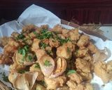 Foto langkah ke 3 dari resep Ayam Popcorn Goreng Bawang Putih.