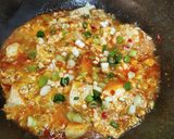 Foto langkah ke 4 dari resep Telur Tahu Masak Bumbu Saus Cabe Kacang.