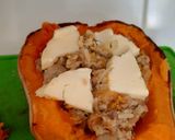 Foto del paso 5 de la receta: Zapallo relleno con atún