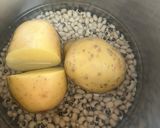 A picture of step 1 of Healthy Lobia Chat -Fusion-Black Eyed Beans 😋.