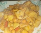 Foto del paso 2 de la receta: Guisito vegano de garbanzos y champis