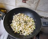 Foto del paso 3 de la receta: Tagliatelle con gorgonzola, peras y nueces