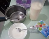 Foto langkah ke 5 dari resep Pudding Susu Ubi Ungu.