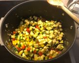 Ratatouille-Hack-Topf Rémy Rezeptschritt 3 Foto