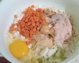 Foto langkah ke 3 dari resep Rolade Tahu Ayam Sayur.