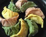 A picture of step 11 of Colorful Japanese Gyoza Dumpling.