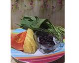 Diet Juice Pineapple Papaya Blackberry Collard (Sawi) langkah memasak 1 foto