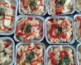 Foto langkah ke 6 dari resep Chicken macaroni schotel extra cheese toping.