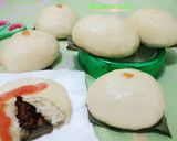Foto langkah ke 6 dari resep Bakpao 3bahan dg 3jenis isi coklat,keju&abon.