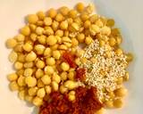 Pasta z ciecierzycy i suszonych pomidorów 🌱 krok przepisu 1 zdjęcie