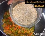 A picture of step 7 of Masala Oats.