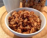 A picture of step 6 of Maple and Almond Granola.