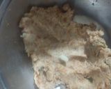 A picture of step 1 of Aloo tikki chaat.