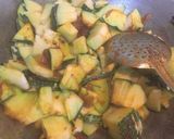 A picture of step 15 of Potato Butter Masala,Mater-Paneer,Khatta -Meetha Kaddu,Spinach Pooris.