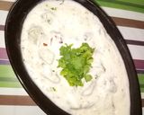 A picture of step 5 of Lauki ka raita.