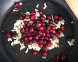 A picture of step 2 of Cranberry dressing.