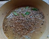 A picture of step 2 of Leftover Idli Masala.