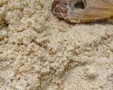 A picture of step 2 of Satora (soji ka tukri halwa).