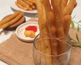 Foto langkah ke 12 dari resep Stik Kentang Keju | Stick Kentang Keju | Potato Cheese Stick.