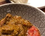 A picture of step 2 of Lamb / Beef in Palm creme sauce with FuFu.