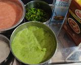 A picture of step 3 of Dal Makhni (without onion).