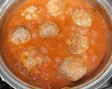 A picture of step 8 of Italian-Style Meatballs.