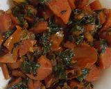 A picture of step 15 of Methi Gajar.